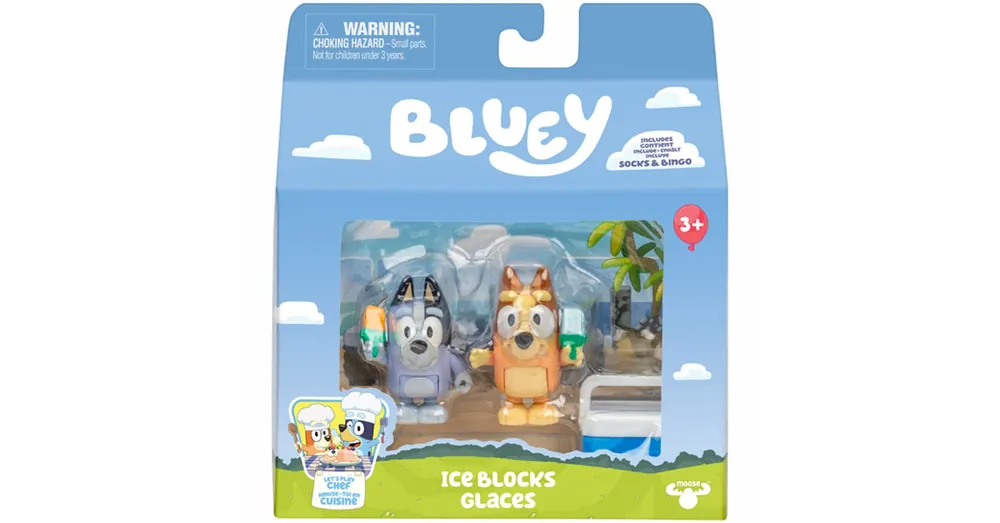 Bluey Dupla karakter figura csomag – Jégkrém Szezonális akció