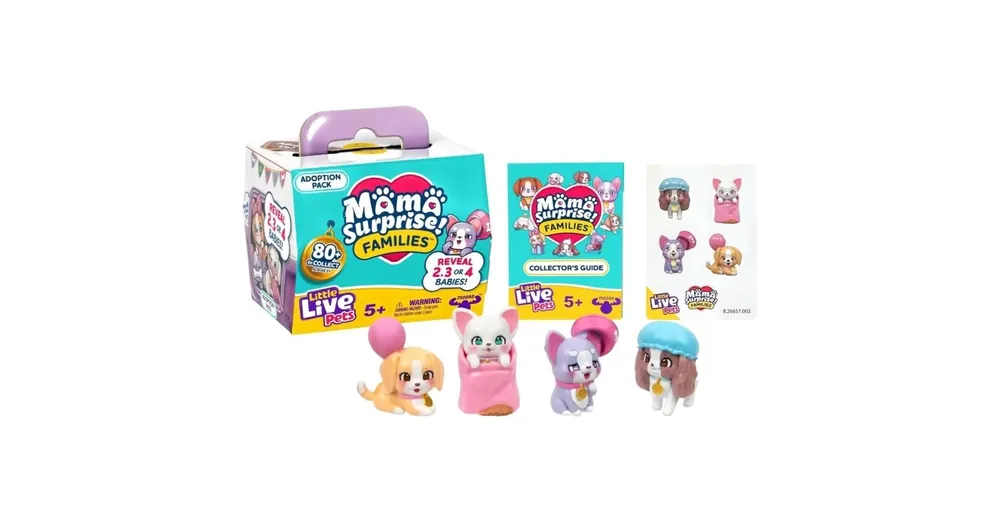 Little Live Pets Mama Surprise – Örökbefogadás meglepetés szett Gyors kiszállítás