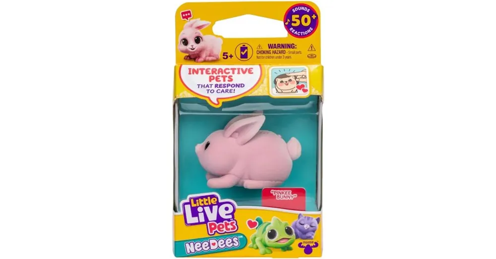 Népszerű Little Live Pets Needees Gyűjthető kiskedvencek – Pinkee nyuszi