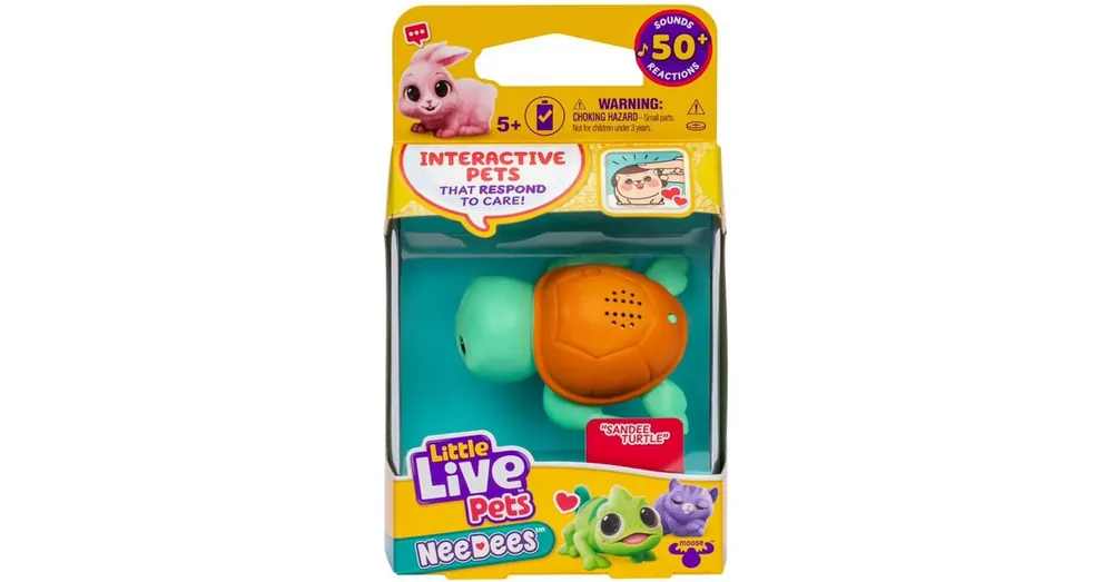Little Live Pets Needees Gyűjthető kiskedvencek – Sandee teknős Olcsó