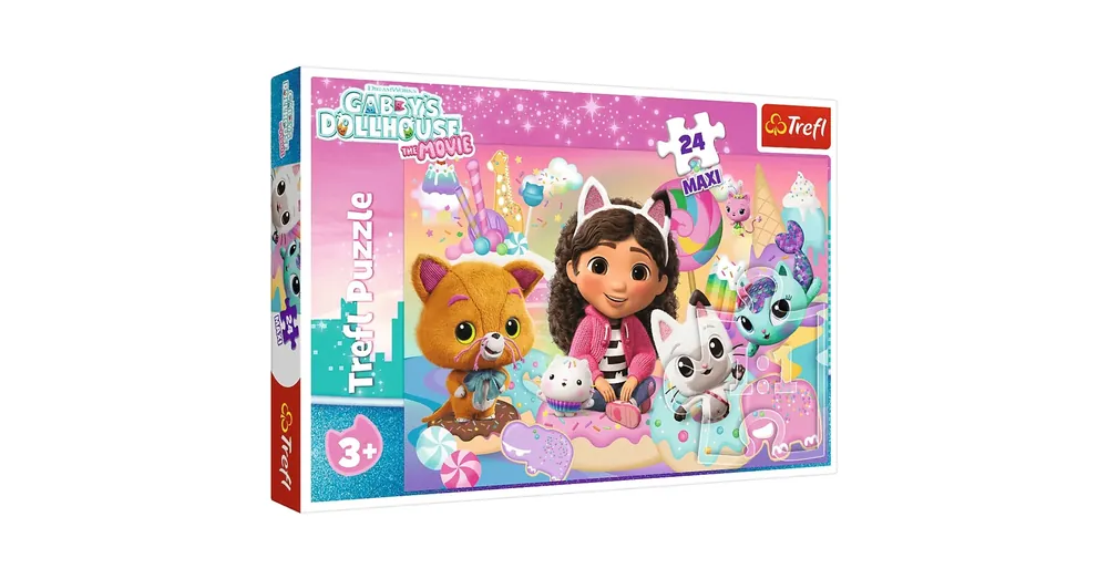 Gabi babaháza és barátai 24 db-os maxi puzzle – Trefl Expressz szállítás