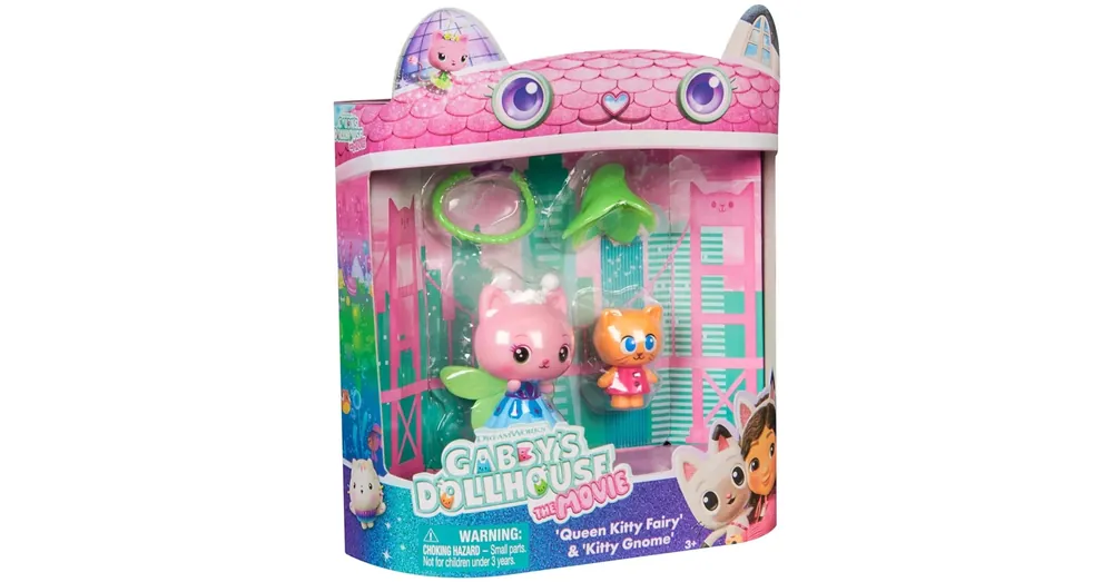 Gabi babaháza Mozi Kristálykert 2 db-os figura csomag – Queen Kitty Fairy és Kitty Gnome – Spin Master Biztonságos vásárlás