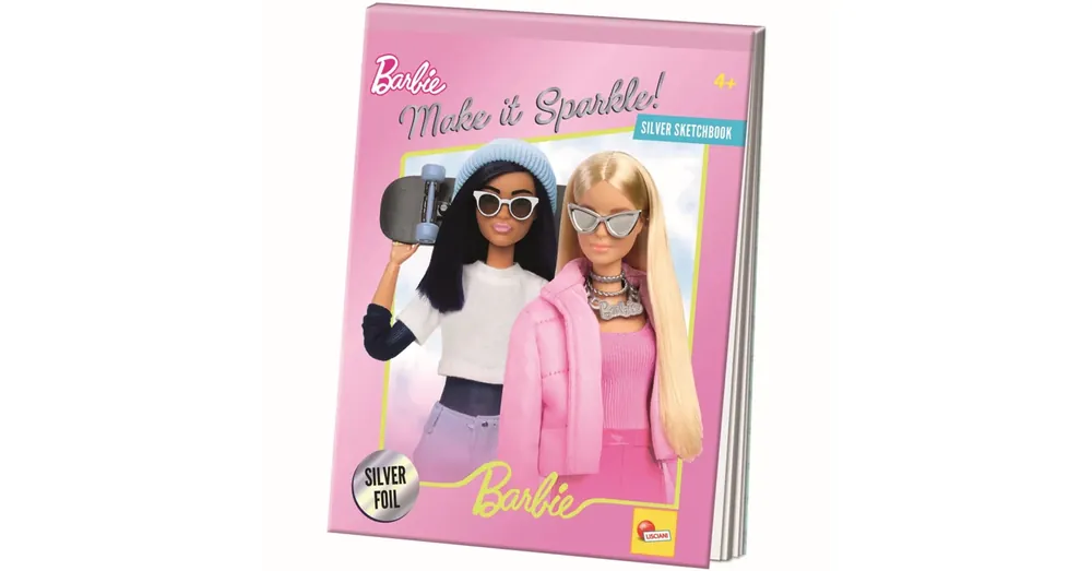 Kihagyhatatlan ajánlat Barbie Make it sparkle! Csillogó rajzfüzet – Lisciani