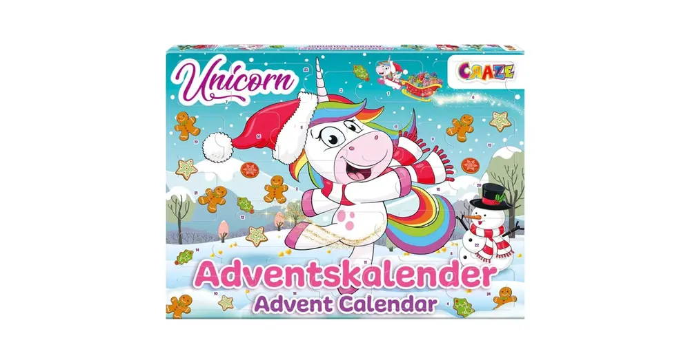 Utolsó esély Craze Inkee Adventi naptár – Unikornisos