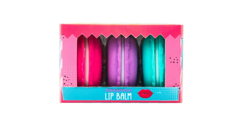 Végkiárusítás Canenco Create It! Ajakbalzsam macaronban, 3 db