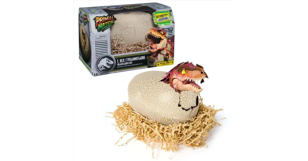 Primal Hatch Interaktív T-Rex dinoszaurusz tojásban – Spin Master Outlet