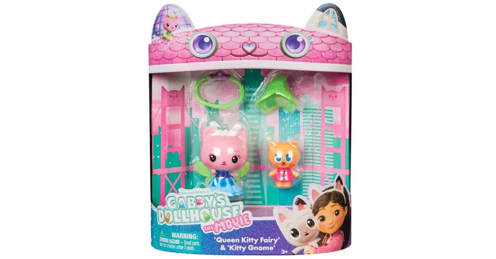 Népszerű Gabi babaháza mozi – Queen Kitty Fairy És Kitty Gnome 2-es figura csomag – Spin Master