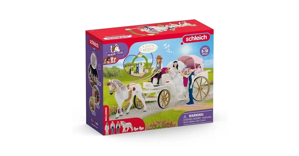 Schleich Horse Club – Esküvői hintó szett (42641) Végkiárusítás