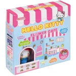Árengedmény Hello Kitty Flower Café figura matricázható házzal – Comansi