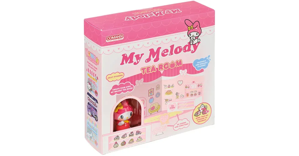 Hello Kitty My Melody Tea Room figura matricázható házzal – Comansi Vedd meg most