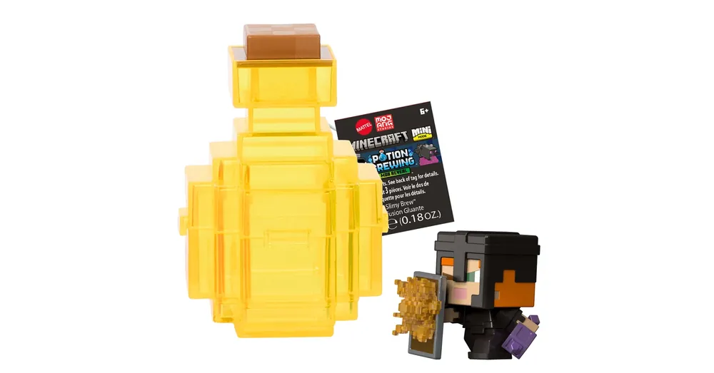 Minecraft Reveal minifigura sárga tárolóban – Mattel Biztonságos fizetés