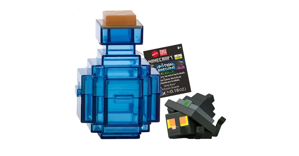 Kedvezményes ár Minecraft Reveal minifigura kék tárolóban – Mattel