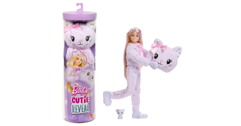 Barbie Cutie Reveal meglepetés baba – Cica – Mattel Csak ma