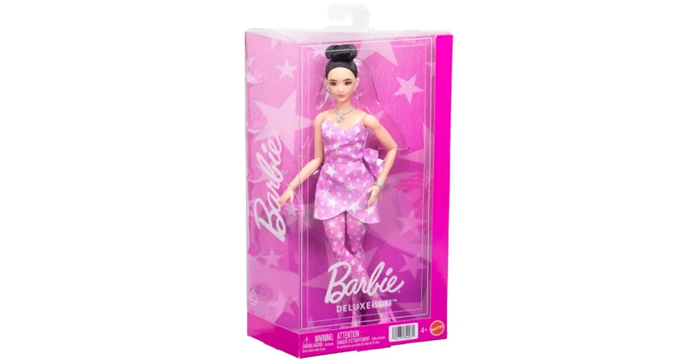 Barbie Trendi barátnők baba rózsamintás szettben – Mattel Azonnal elérhető