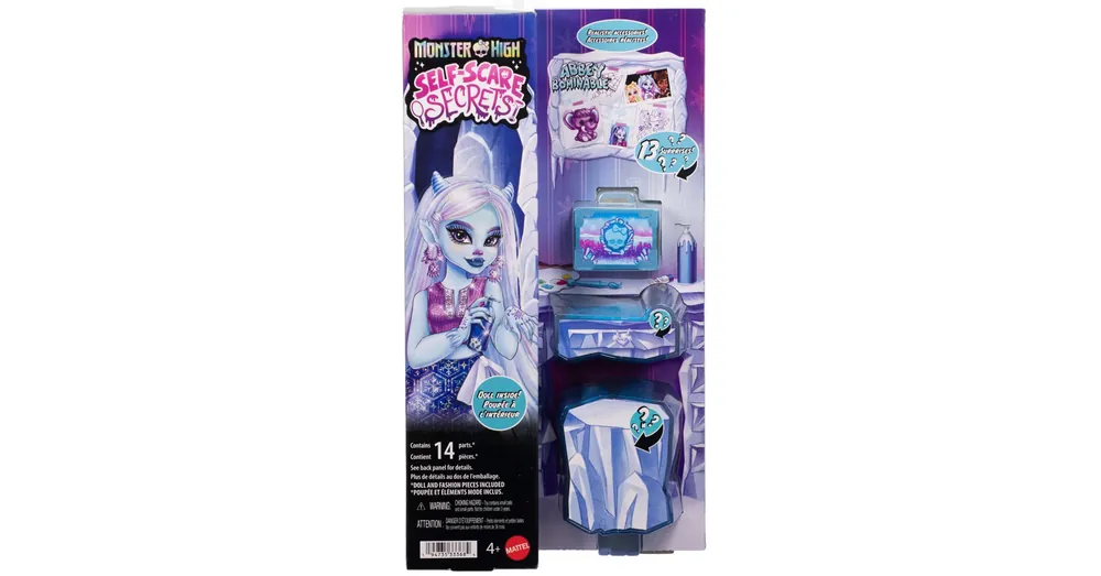 Monster High Rémségápolás Abbey Bominable baba kiegészítőkkel – Mattel Utolsó esély