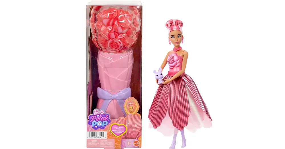 Árcsökkenés Barbie Reveal Virágvarázs meglepetés baba – Rózsa – Mattel