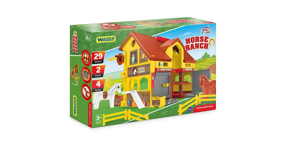 Play House Lovarda játékszett lovakkal – Wader Nézd meg most