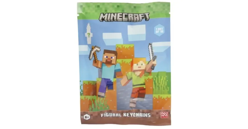 Minecraft kulcstartó meglepetéscsomag 1 db Szuper akció