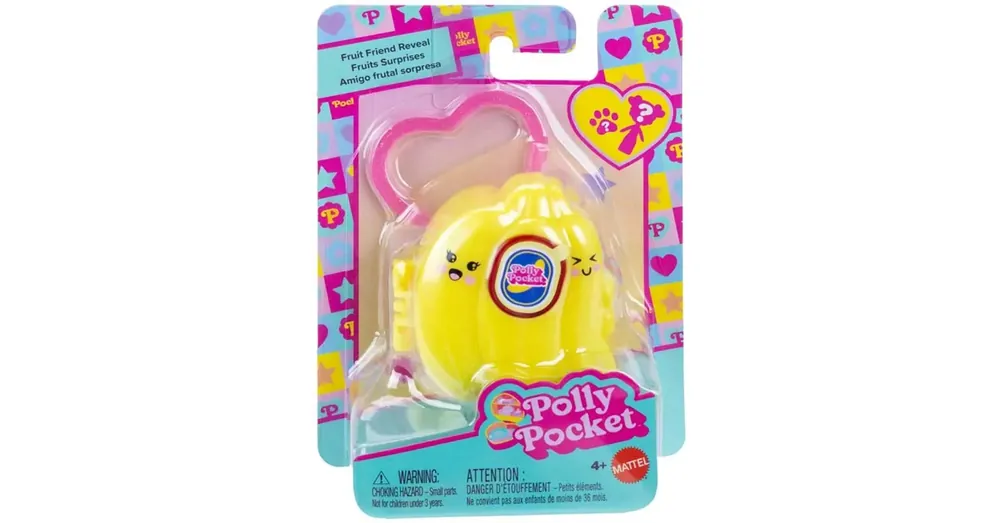 Polly Pocket Mini meglepetés Banán – Mattel Azonnali szállítás
