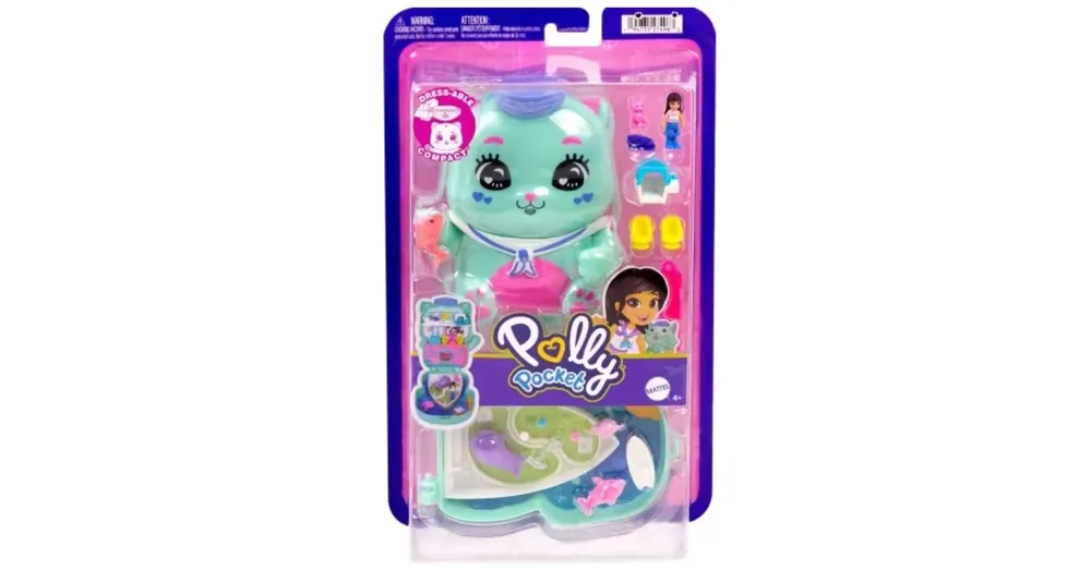 Azonnal elérhető Polly Pocket Cicás közepes szett – Mattel