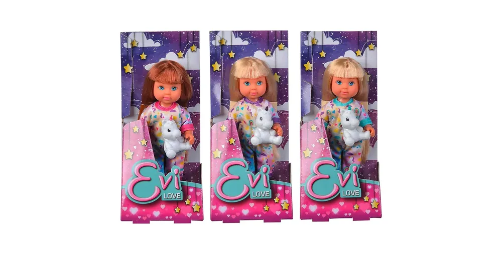 Vedd meg online Evi Love Évi baba pizsamában unikornissal többféle változatban – Simba Toys