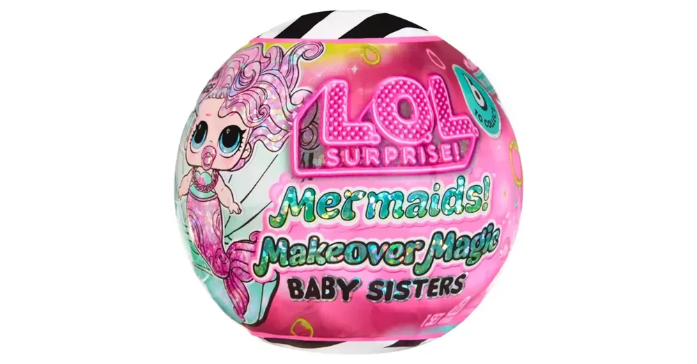 L.O.L. Surprise Makeover Magic Sellő bébi – színváltós Azonnali szállítás