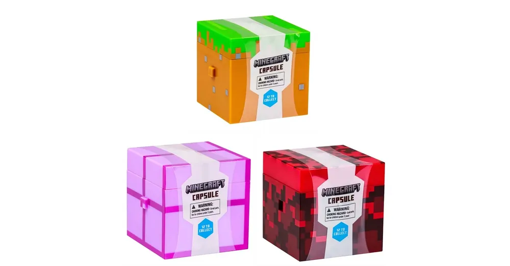 Minecraft meglepetés kapszula 7 cm-es figurákkal Különleges ajánlat