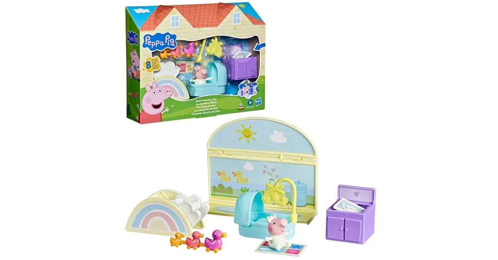 Expressz kézbesítés Peppa malac Evie babaszoba játékszett – Hasbro