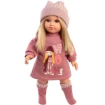 Llorens Elena 35 cm-es baba rózsaszín szettben Azonnali szállítás
