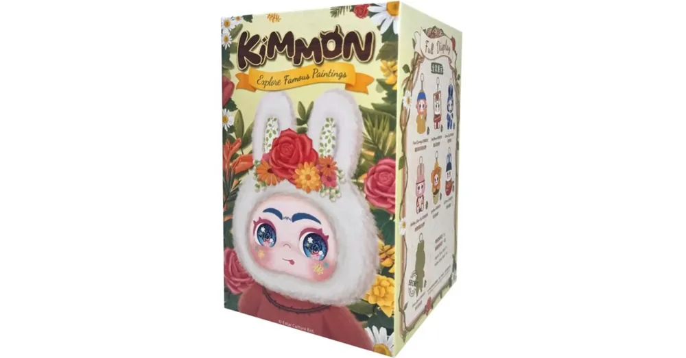Kimmon Mimon Festészeti alkotások meglepetés kulcstartó figura 1 db Árcsökkenés