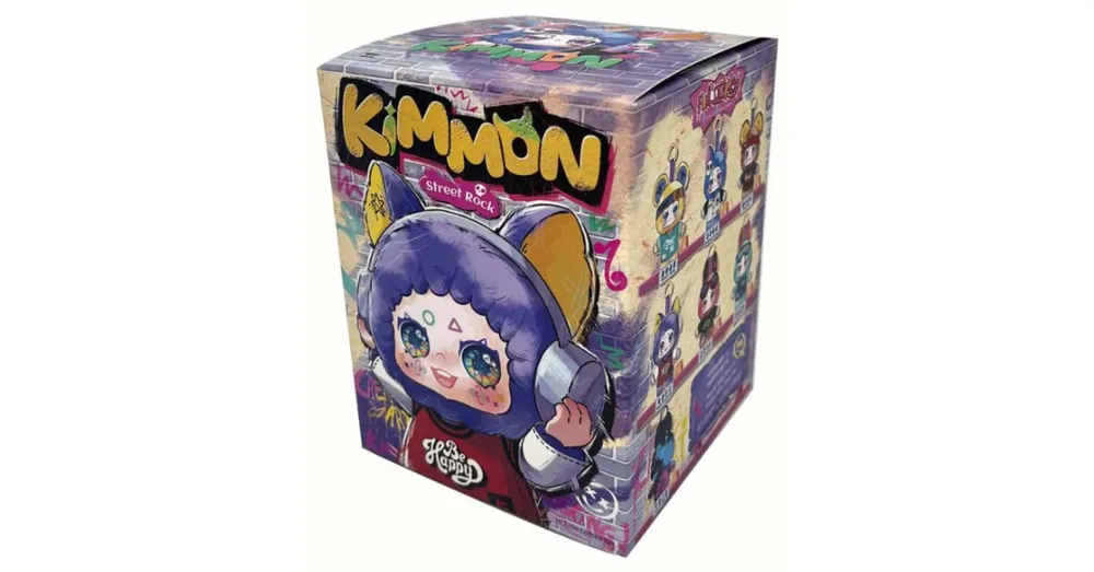 Népszerű Kimmon Mimon Street Rock – Utcai Rock meglepetés kulcstartó figura 1 db