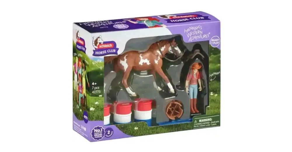 Szuper ajánlat Schleich Horse Club – Hannah Western kalandja (42775)