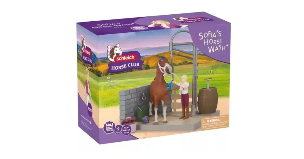 Schleich Horse Club – Sofia lovas mosodája (42792) Kedvezményes ár
