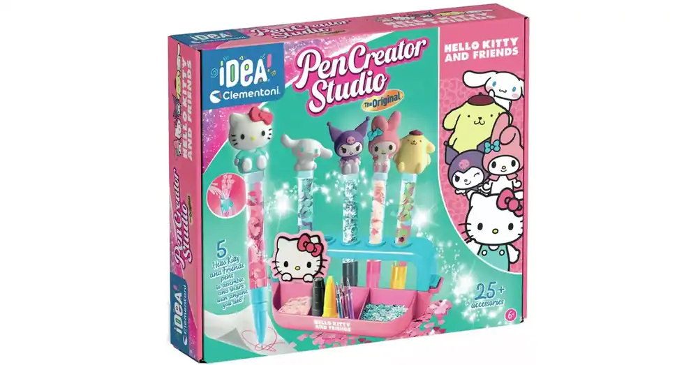 Alacsony ár Idea! Hello Kitty tollkészítő kreatív stúdió játékszett – Clementoni