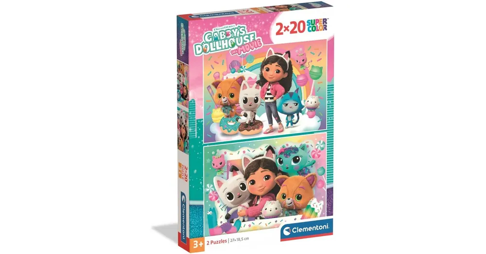 Árcsökkenés Gabi babaháza 2×20 db-os Supercolor puzzle – Clementoni