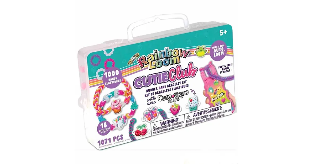 Akció Rainbow Loom Auto Loom – Cute-Tique gumikarkötő készítő szett