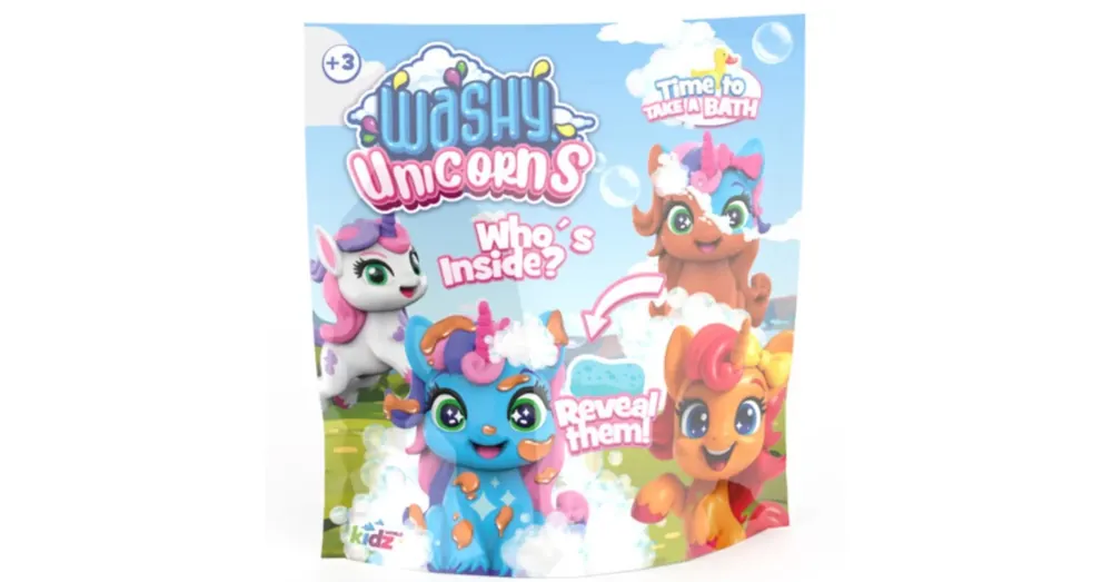 Vásárlói kedvenc Washy Friends Color Reveal Pancsoló unikornisok meglepetés figura – többféle