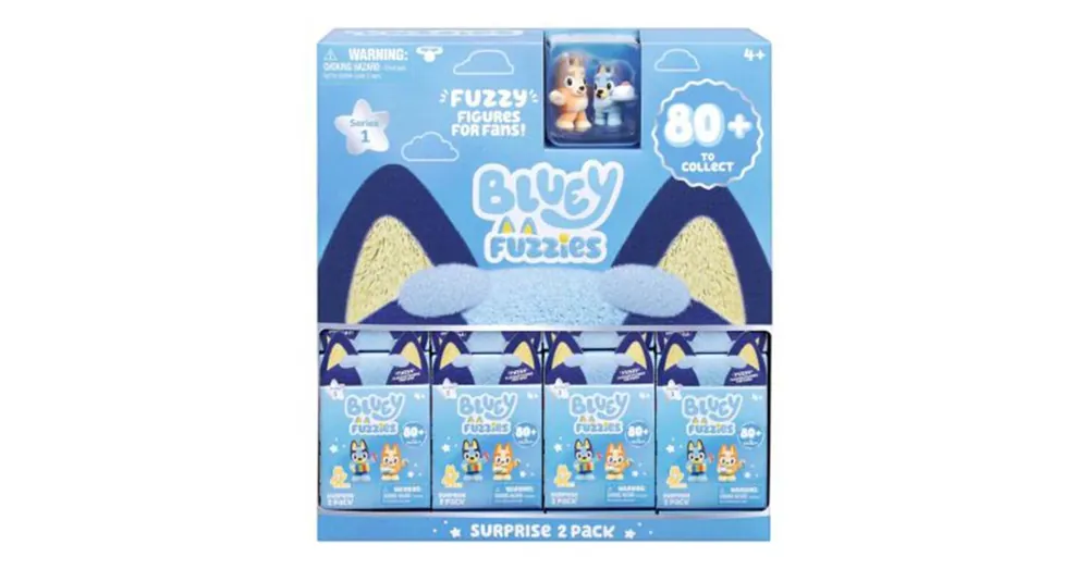 Bluey Fuzzies meglepetés csomag 2 db figurával Akció