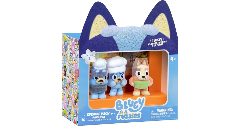 Legjobb ár Bluey Fuzzies Epizód 3 db-os szett – Pavlova