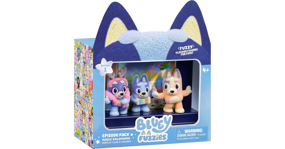 Bluey Fuzzies Epizód 3 db-os szett – Mágikus xilofon Ajánlat