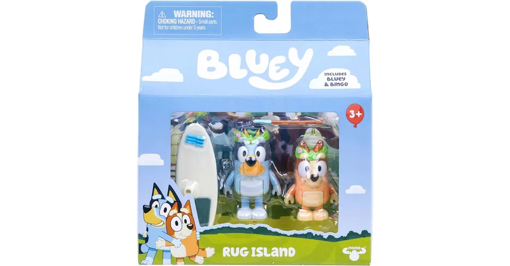 Újdonság Bluey Dupla figura csomag – Sziget