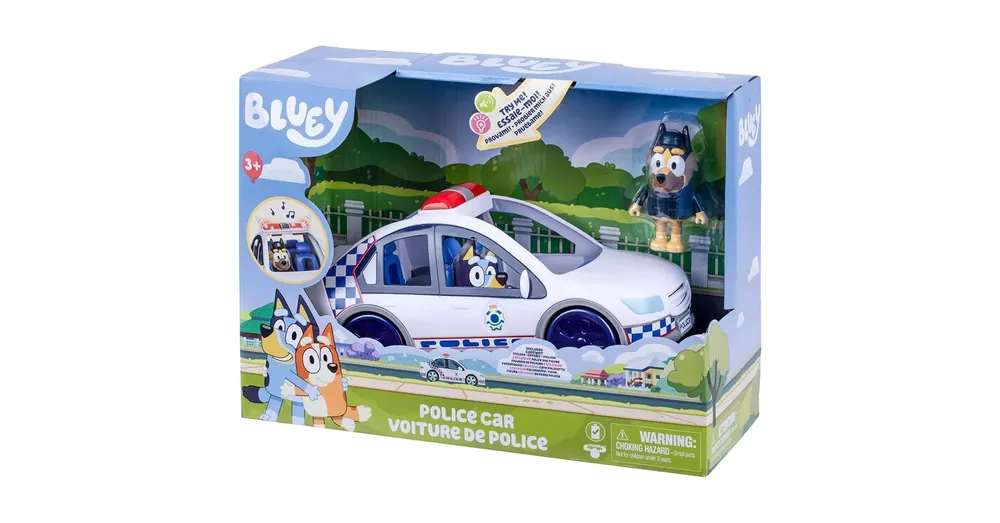 Bluey Rendőrautós játékszett figurával Nézd meg most