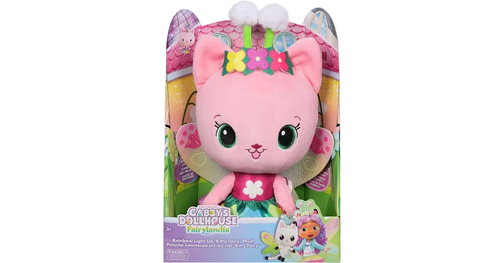 Csak ma Gabi babaháza Plüss Kitty tündér 30 cm-es – Spin Master