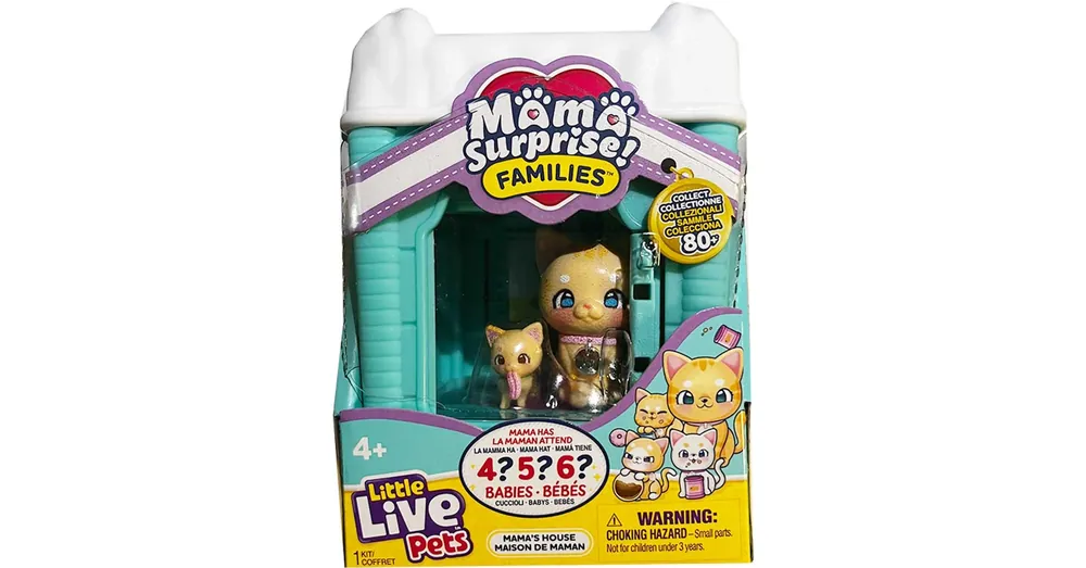 Ne maradj le Little Live Pets Mama Surprise Macska család