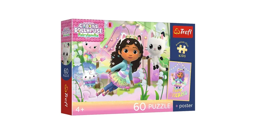 Gabi babaháza 60 db-os prémium plusz kids puzzle poszterrel – Trefl Kihagyhatatlan ajánlat
