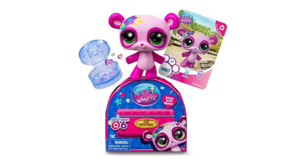 Littlest Pet Shop meglepetés figura kiegészítőkkel 6. széria Biztonságos fizetés