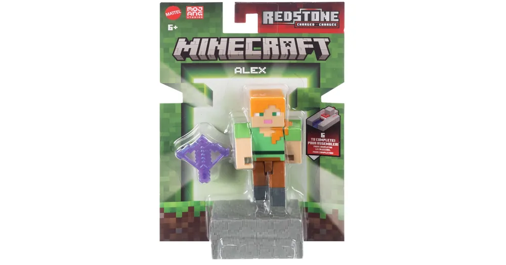 Minecraft Alex figura kiegészítőkkel - Mattel Outlet
