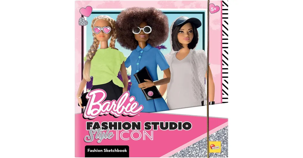 Exkluzív ajánlat Barbie Style Icon színező és öltöztető szett - Lisciani