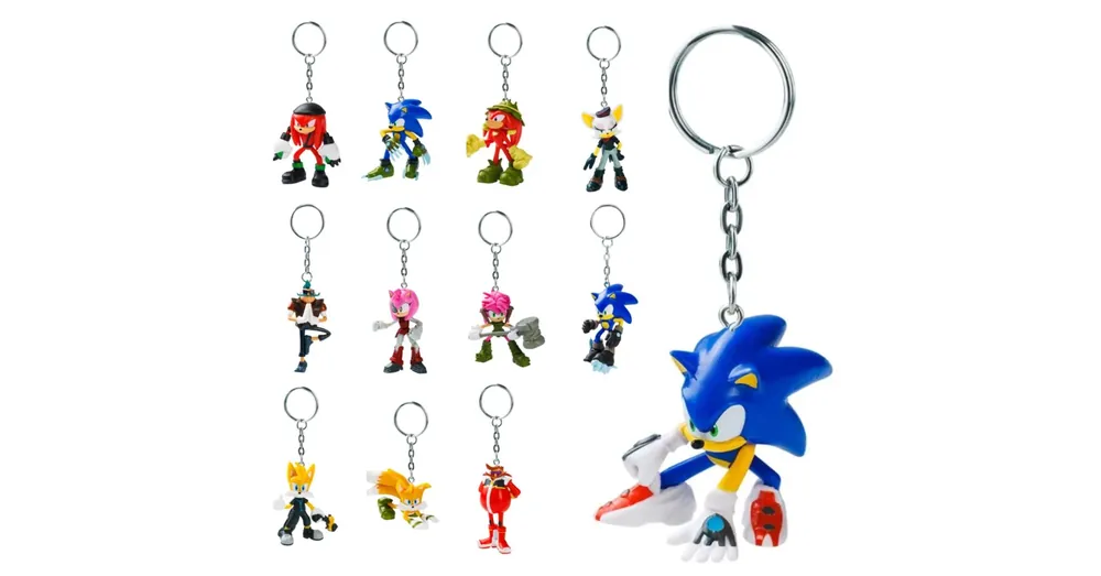 Árengedmény Sonic a sündisznó meglepetés kulcstartó figura