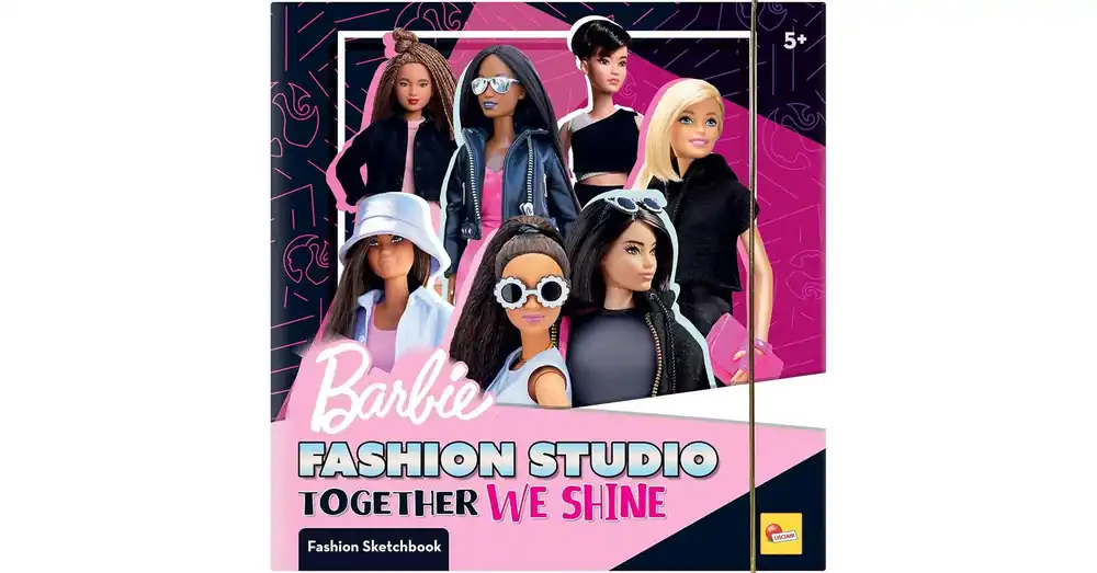 Barbie Together We Shine színező és öltöztető szett - Lisciani Akció